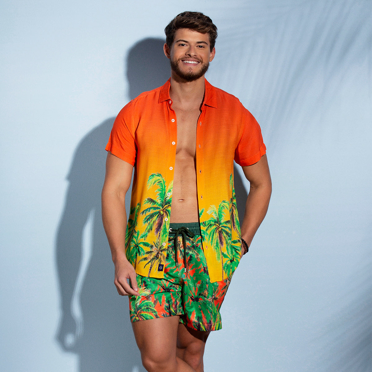 Short Sleeve Printed Shirt