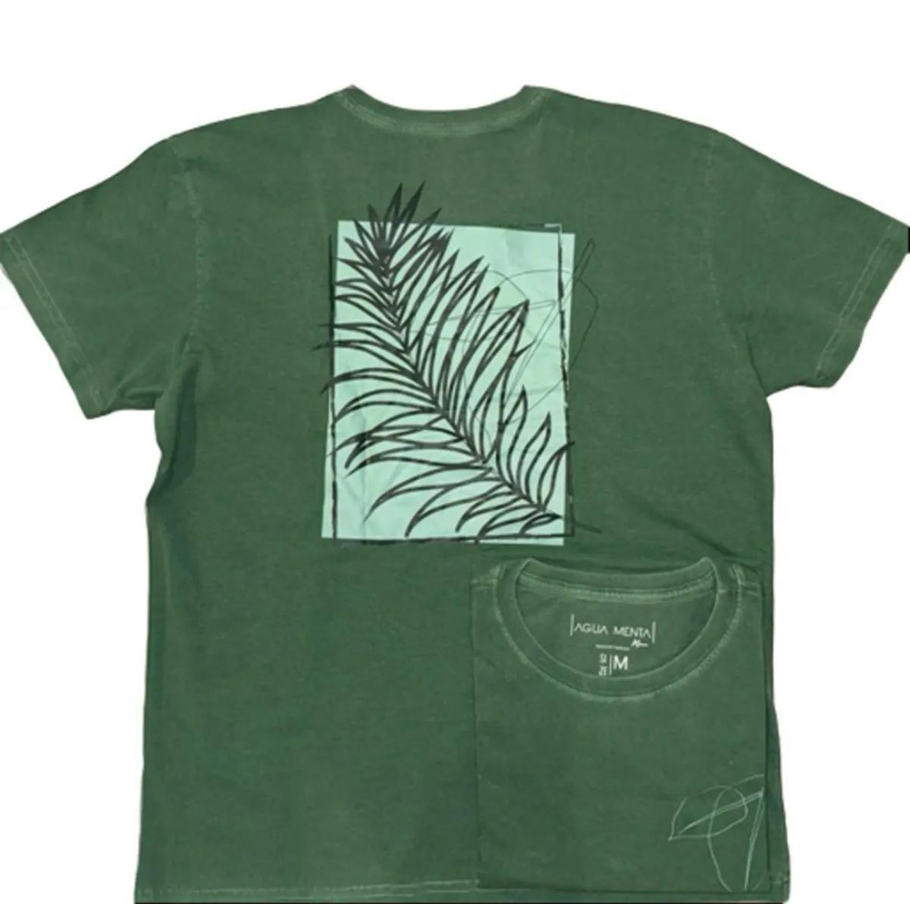 T-Shirt, Short Sleeve, Crew Neck, Summer Tropical Top for Men
