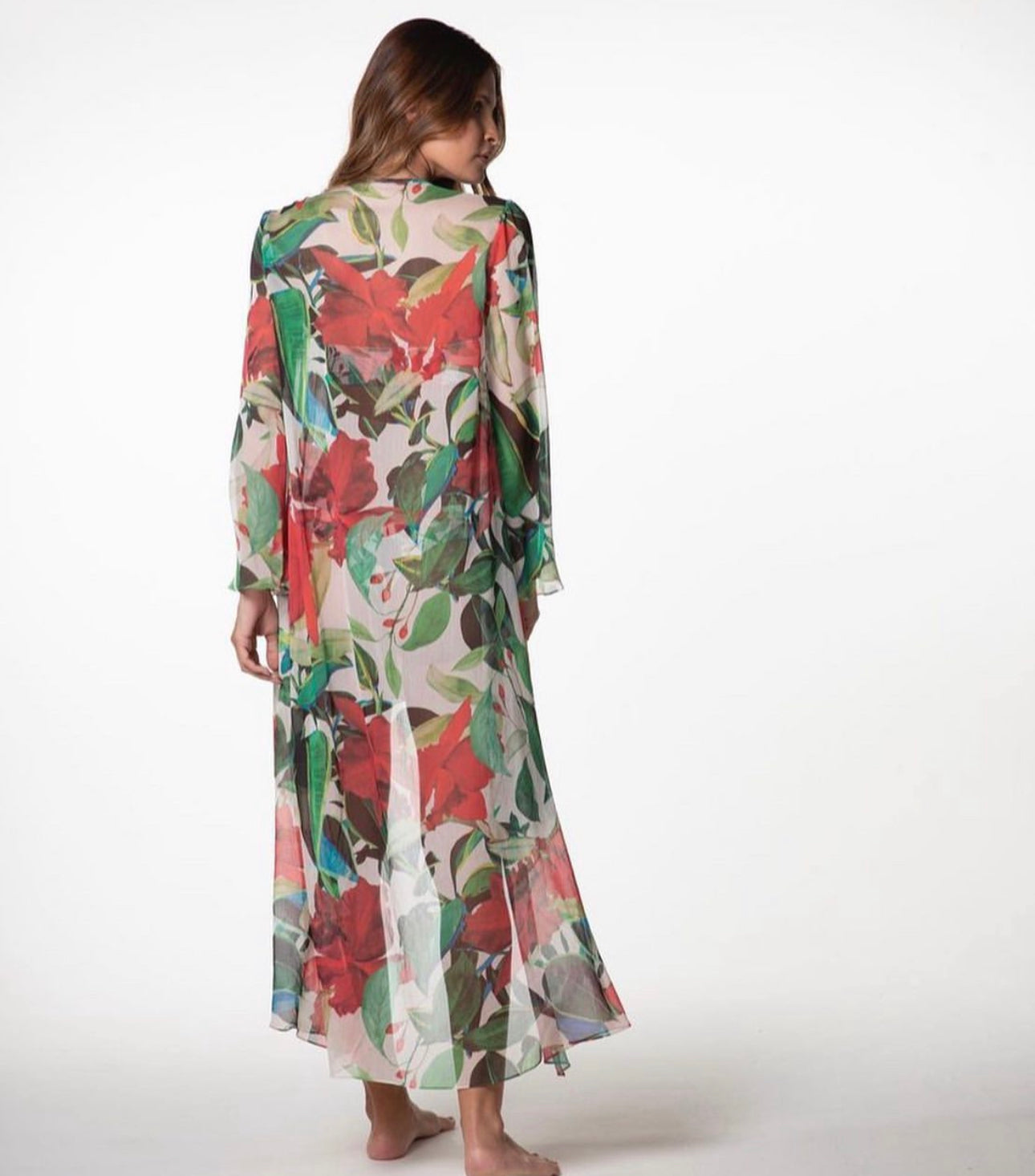 Resort Manga Larga India Red